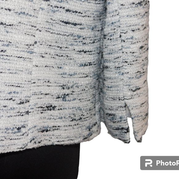 Cynthia Rowley Jacket With Hook & Loop Closure 2 Zippered Side Pockets Gold - Picture 4 of 12